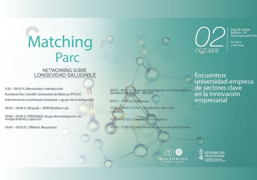 Matching Parc | Trobada sobre Llongevitat Saludable
